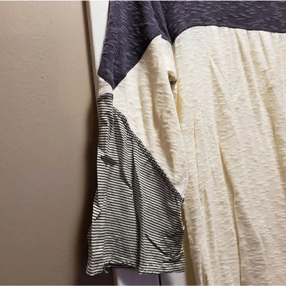 Maurices Colorblock Woven Stripe Top - Picture 10 of 11